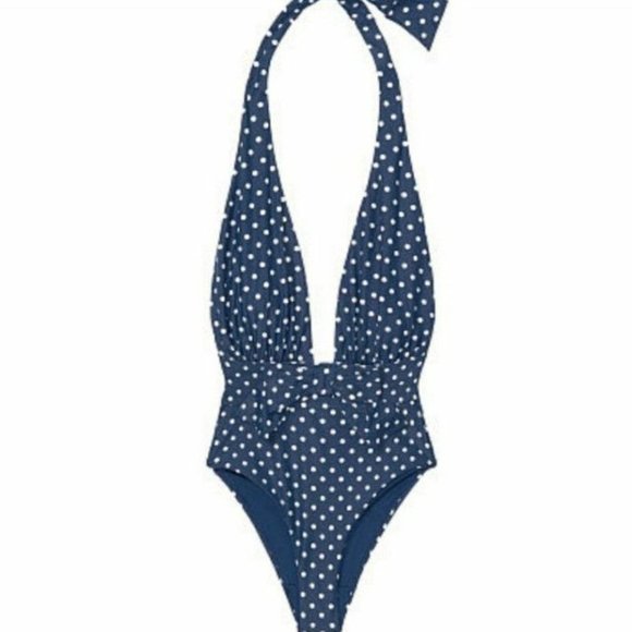 WeWoreWhat Medium Polka Dot Brooklyn One Piece - Picture 11 of 13